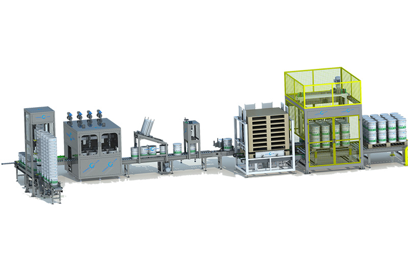 YL-35-1 小桶全自動灌裝機