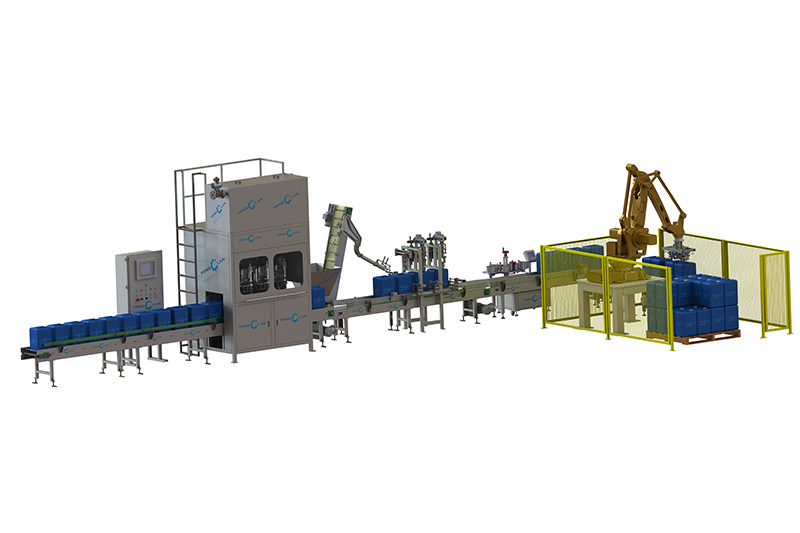 YL-35-2 方桶全自動(dòng)灌裝機(jī)