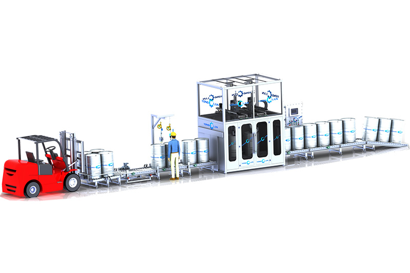 YL-300-II-S 200L自動(dòng)對(duì)口液體灌裝機(jī)